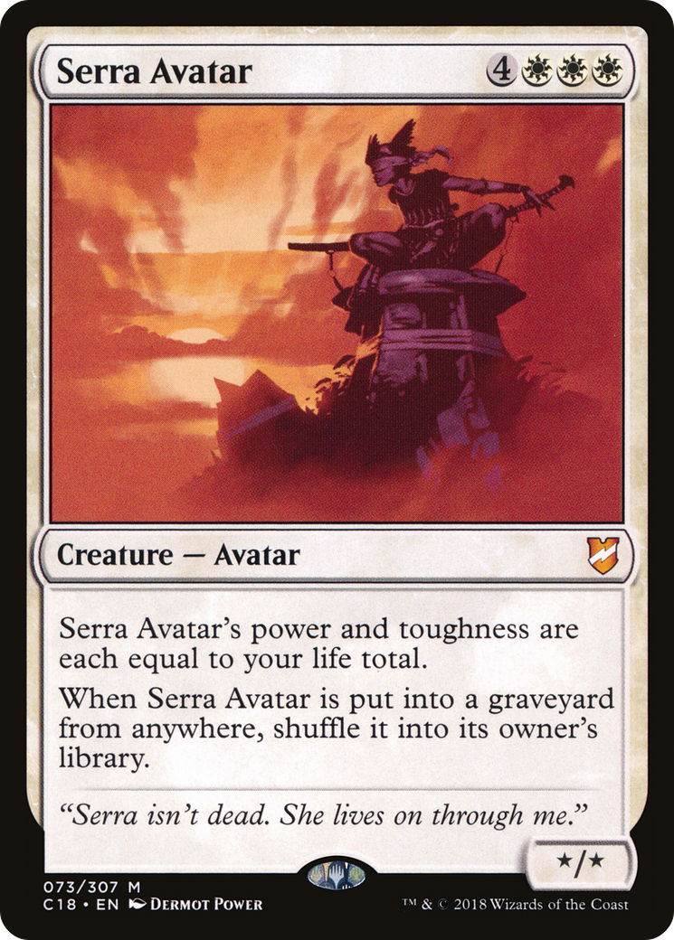 Serra Avatar (C18-073) [Commander 2018]