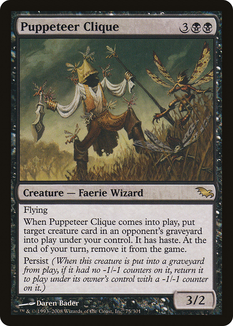 Puppeteer Clique (SHM-075) [Shadowmoor]