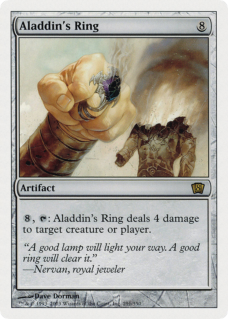 Aladdin's Ring (8ED-291) [Eighth Edition] Foil