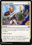 Defiant Strike (LIST-WAR-9) [The List]