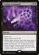 Profane Command (NCC-256) [New Capenna Commander]