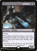 Rune-Scarred Demon (LIST-IMA-106) [The List]