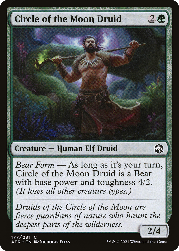 Circle of the Moon Druid (AFR-177) [Adventures in the Forgotten Realms]