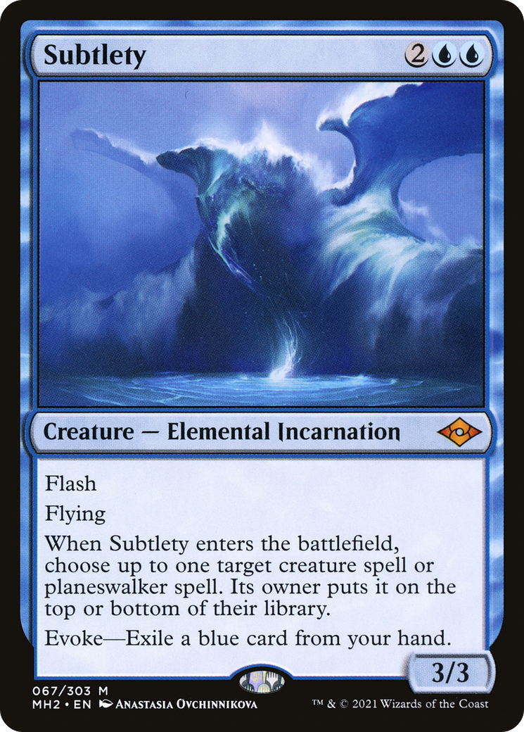 Subtlety (MH2-067) [Modern Horizons 2] Foil