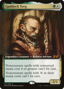 Gaddock Teeg (UMA:BT-U21) [Ultimate Box Topper]: (Extended Art) Foil
