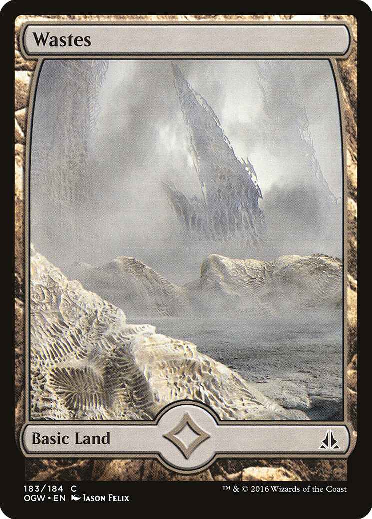 Wastes (183) - Full Art (OGW-183) [Oath of the Gatewatch]