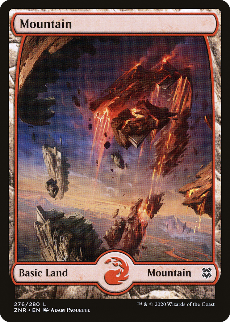 Mountain (ZNR-276) [Zendikar Rising]: (Full Art)