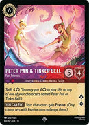 Peter Pan & Tinker Bell - Fast Friends (60/204) - Attack of the Vine Cold Foil