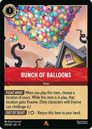Bunch of Balloons (140/204) - Attack of the Vine Cold Foil