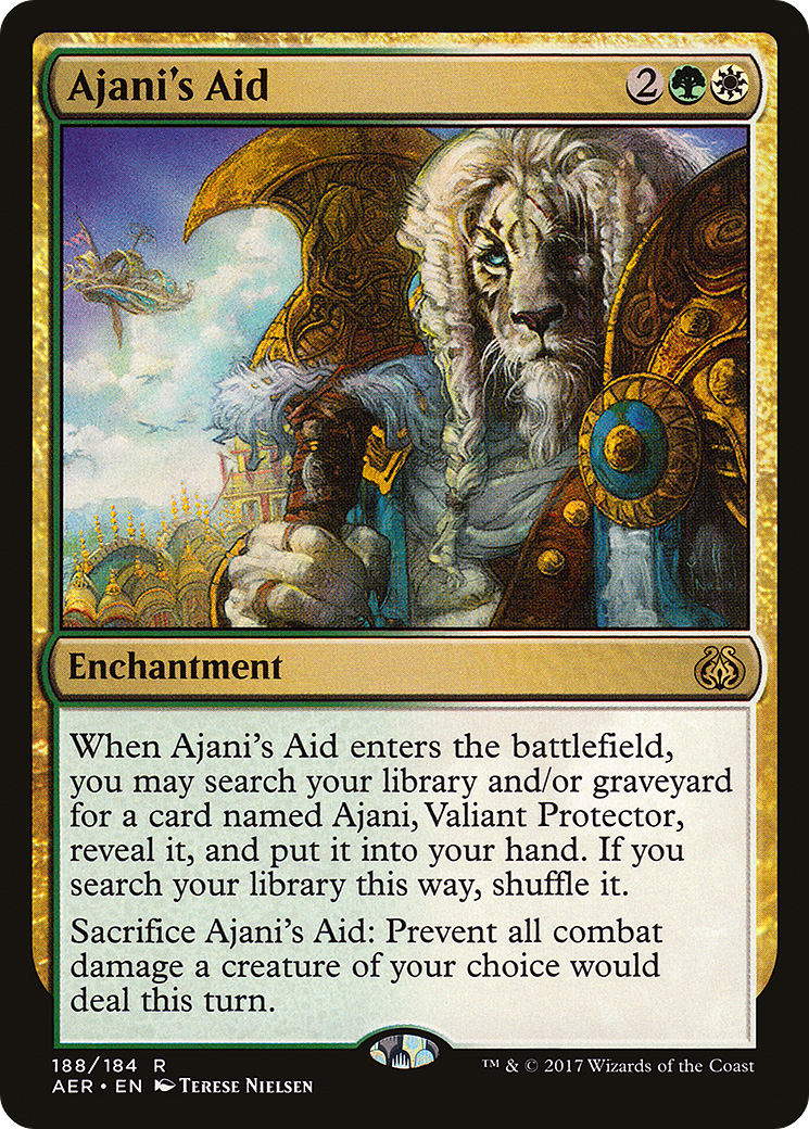 Ajani's Aid (AER-188) [Aether Revolt]