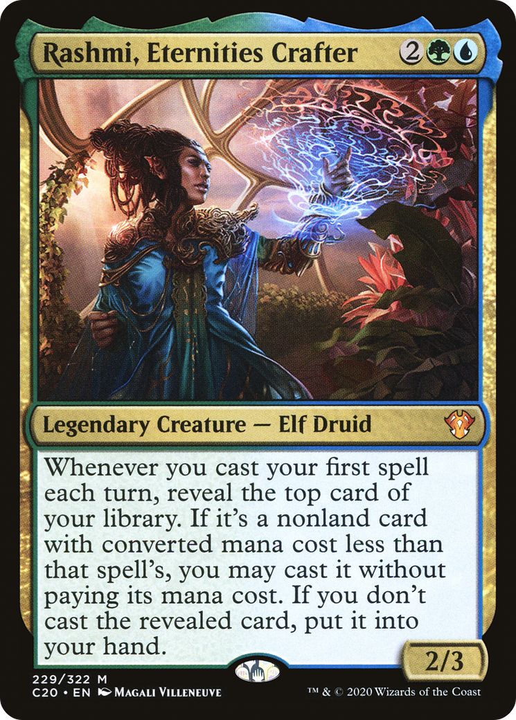 Rashmi, Eternities Crafter (C20-229) [Commander 2020]