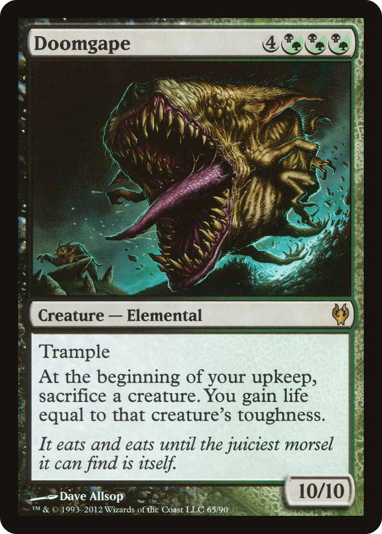 Doomgape (DDJ-065) [Duel Decks: Izzet vs. Golgari]