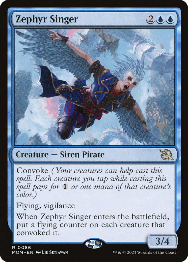 Zephyr Singer (PPMOM-86P) [March of the Machine Promos]