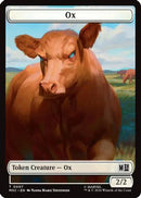 Ox (0007) // Construct (0014) Double-Sided Token (MSC-7 // 14) [Commander: Marvel Super Heroes]