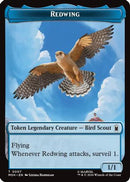 Redwing // Zabu Double-Sided Token (MSH-7 // 16) [Marvel Super Heroes] Foil