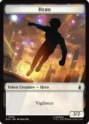 Hero // Robot Villain Double-Sided Token (MSH-2 // 20) [Marvel Super Heroes]
