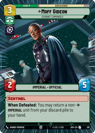 Moff Gideon - Remnant Commander (Hyperspace) (361) [Ashes of the Empire]