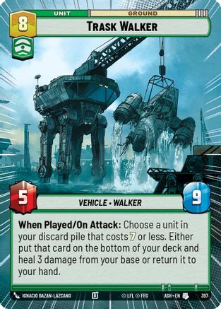 Trask Walker (Hyperspace) (397) [Ashes of the Empire]