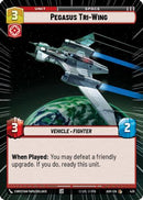 Pegasus Tri-Wing (Hyperspace) (435) [Ashes of the Empire]
