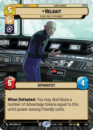 Helgait - Dooku Was a Visionary (Hyperspace) (459) [Ashes of the Empire]