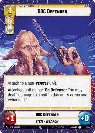 DDC Defender (Hyperspace) (474) [Ashes of the Empire]