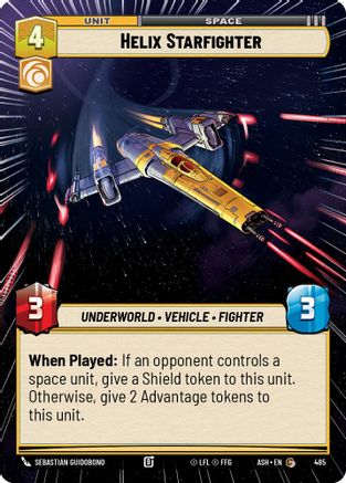 Helix Starfighter (Hyperspace) (485) [Ashes of the Empire]