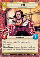 Qi'ra - Master of Teras Kasi (Hyperspace) (490) [Ashes of the Empire]