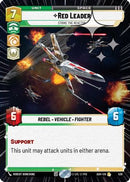 Red Leader - Strike the Reactor (Hyperspace Foil) (539) [Ashes of the Empire] Foil
