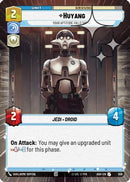 Huyang - Your Aptitude Falls Short (Hyperspace Foil) (558) [Ashes of the Empire] Foil