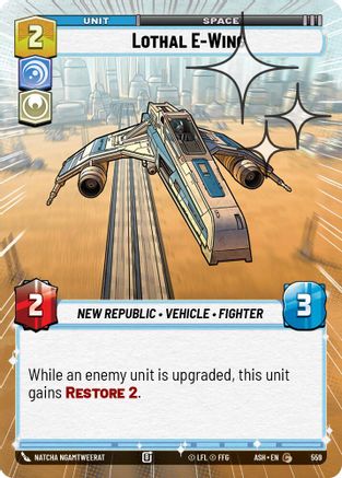 Lothal E-Wing (Hyperspace Foil) (559) [Ashes of the Empire] Foil