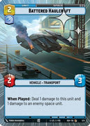 Battered Haulcraft (Hyperspace Foil) (573) [Ashes of the Empire] Foil