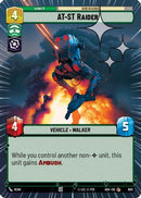 AT-ST Raider (Hyperspace Foil) (600) [Ashes of the Empire] Foil