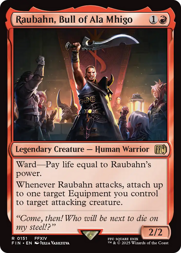 Raubahn, Bull of Ala Mhigo (FIN-151) [FINAL FANTASY] Foil