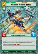 Warrior of Clan Kryze (Hyperspace Foil) (622) [Ashes of the Empire] Foil
