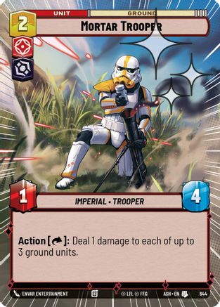 Mortar Trooper (Hyperspace Foil) (644) [Ashes of the Empire] Foil