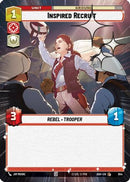Inspired Recruit (Hyperspace Foil) (654) [Ashes of the Empire] Foil