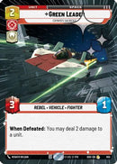 Green Leader - Crynyd's Sacrifice (Hyperspace Foil) (655) [Ashes of the Empire] Foil