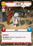 R5-D4 - Built for Adventure (Hyperspace Foil) (658) [Ashes of the Empire] Foil