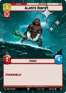 Alamite Hunter (Hyperspace Foil) (666) [Ashes of the Empire] Foil