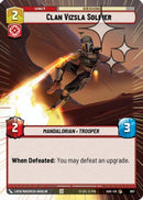 Clan Vizsla Soldier (Hyperspace Foil) (667) [Ashes of the Empire] Foil
