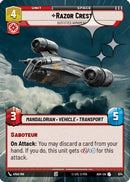 Razor Crest - Outfitted Armament (Hyperspace Foil) (674) [Ashes of the Empire] Foil