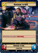 Nowhere to Hide (Hyperspace Foil) (700) [Ashes of the Empire] Foil