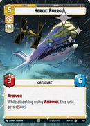 Heroic Purrgil (Hyperspace Foil) (709) [Ashes of the Empire] Foil