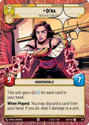 Qi'ra - Master of Teras Kasi (Hyperspace Foil) (728) [Ashes of the Empire] Foil