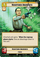 Heightened Awareness (Hyperspace Foil) (729) [Ashes of the Empire] Foil