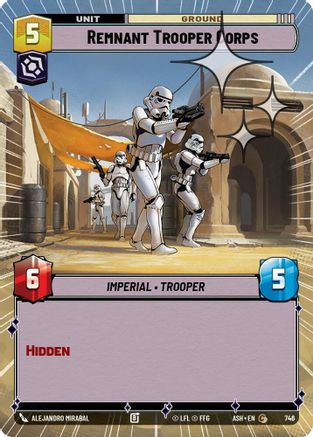 Remnant Trooper Corps (Hyperspace Foil) (746) [Ashes of the Empire] Foil