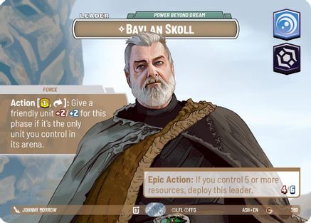Baylan Skoll - Power Beyond Dream (Showcase) (769) [Ashes of the Empire] Foil