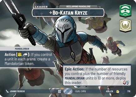 Bo-Katan Kryze - Reclaiming Mandalore (Showcase) (776) [Ashes of the Empire] Foil