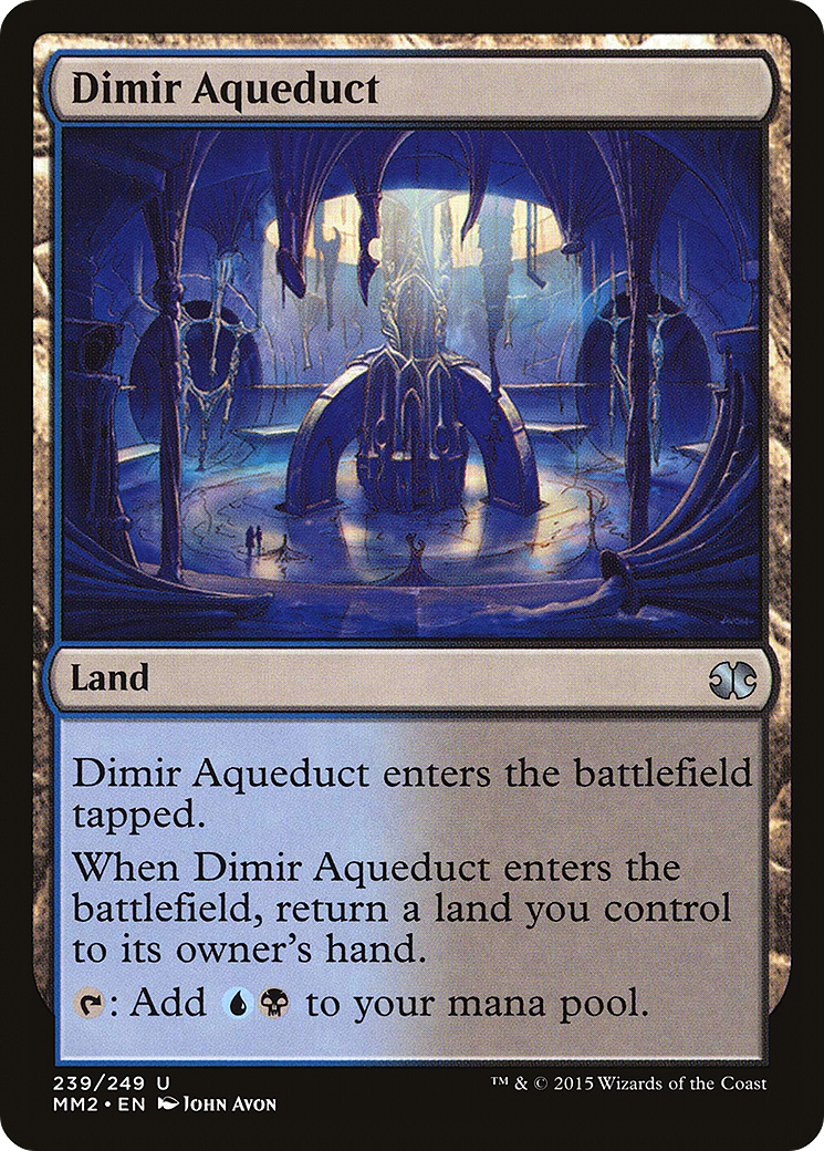 Dimir Aqueduct (MM2-239) [Modern Masters 2015] Foil
