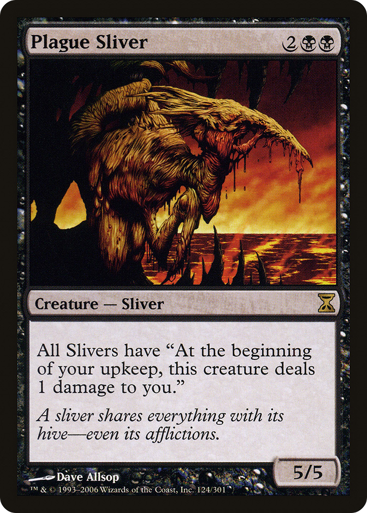 Plague Sliver (TSP-124) [Time Spiral]